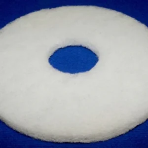 20 White Floor Scrubber Pad
