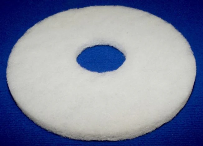 20 White Floor Scrubber Pad